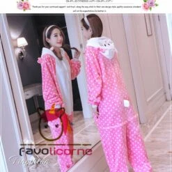 Pyjama Combinaison Animaux Chat Femme Homme Déguisement -Favolicorne Déguisement Promos Magasin af19029 4