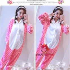 Pyjama Combinaison Animaux Chat Femme Homme Déguisement -Favolicorne Déguisement Promos Magasin af19029 5