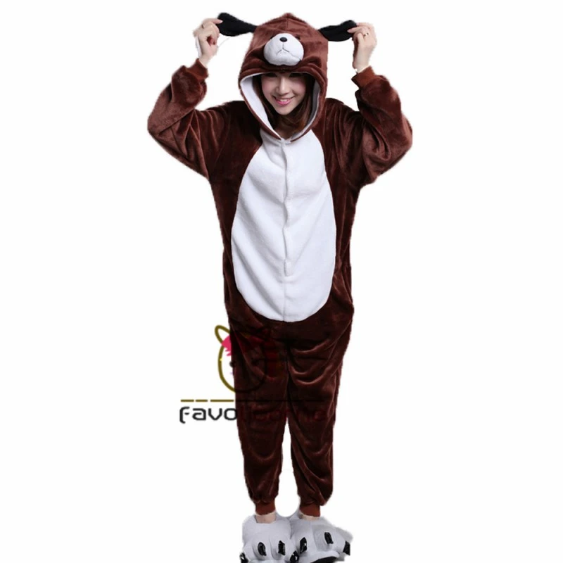 Pyjama Chien Animaux Combinaison Déguisement 2 Pyjama Chien Animaux Combinaison Déguisement – Image 2