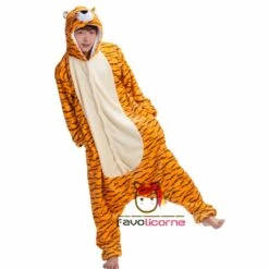 Pyjama Tigre Animaux Combinaison Déguisement -Favolicorne Déguisement Promos Magasin af19040 2
