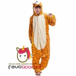 Pyjama Tigre Animaux Combinaison Déguisement -Favolicorne Déguisement Promos Magasin af19040 4