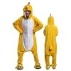 Pyjama Poussin Jaune Animaux Pour Adulte Déguisement
