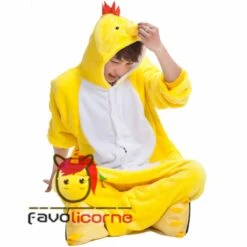 Pyjama Poussin Combinaison Déguisement -Favolicorne Déguisement Promos Magasin af19043 4