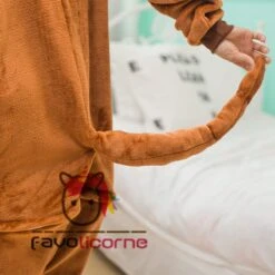 Pyjama Singe Adulte Combinaison Déguisement -Favolicorne Déguisement Promos Magasin af19046 4