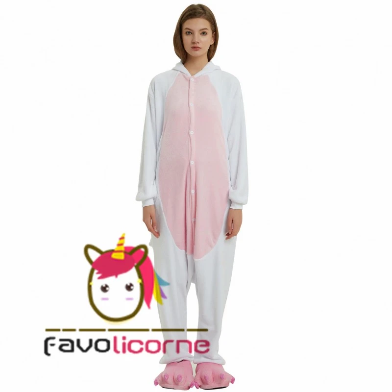 Pyjama Licorne Gold Pour Adulte Combinaison Déguisement 5 Pyjama Licorne Gold Pour Adulte Combinaison Déguisement – Image 5