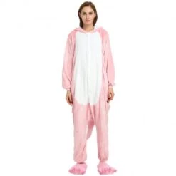 Pyjama Dinosaure Rose Combinaison Femme Homme Déguisement -Favolicorne Déguisement Promos Magasin af19062 3