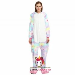 Pyjama Licorne Combinaison Pour Adulte Déguisement Homme Et Femme -Favolicorne Déguisement Promos Magasin af19063 3 1