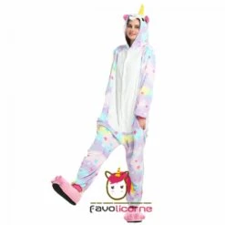 Pyjama Star Licorne Combinaison Femme Homme Déguisement 8 Pyjama Star Licorne Combinaison Femme Homme Déguisement -Favolicorne Déguisement Promos Magasin af19063 4