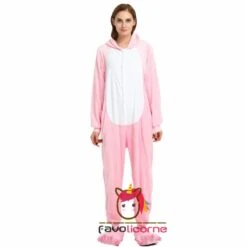 Pyjama Cochon Rose Combinaison Pour Déguisement -Favolicorne Déguisement Promos Magasin af19064 3