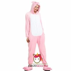 Pyjama Cochon Rose Combinaison Pour Déguisement -Favolicorne Déguisement Promos Magasin af19064 4