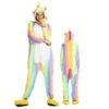 Pyjama Rainbow Licorne Combinaison Déguisement