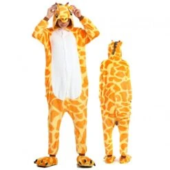 Pyjama Girafe Combinaison Déguisement Femme