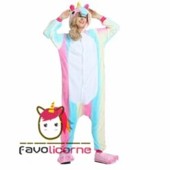 Pyjama Licorne Combinaison Pour Adulte Déguisement Homme Et Femme -Favolicorne Déguisement Promos Magasin af19074 4 1