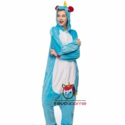 Pyjama Licorne Bleue Combinaison Déguisement -Favolicorne Déguisement Promos Magasin af19080 2