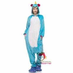 Pyjama Licorne Bleue Combinaison Déguisement -Favolicorne Déguisement Promos Magasin af19080 3