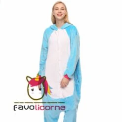 Pyjama Licorne Bleue Combinaison Déguisement -Favolicorne Déguisement Promos Magasin af19080 4