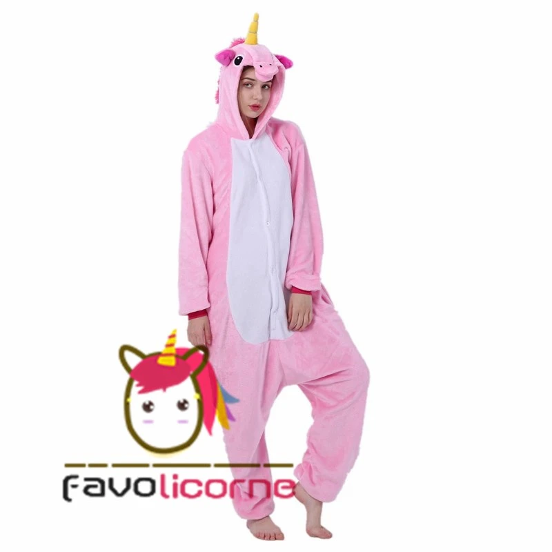 Pyjama Licorne Rose Combinaison Déguisement 5 Pyjama Licorne Rose Combinaison Déguisement – Image 5