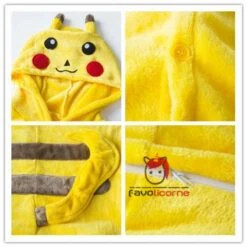 Pyjama Pikachu Combinaison Femme Homme Déguisement -Favolicorne Déguisement Promos Magasin af19090 5