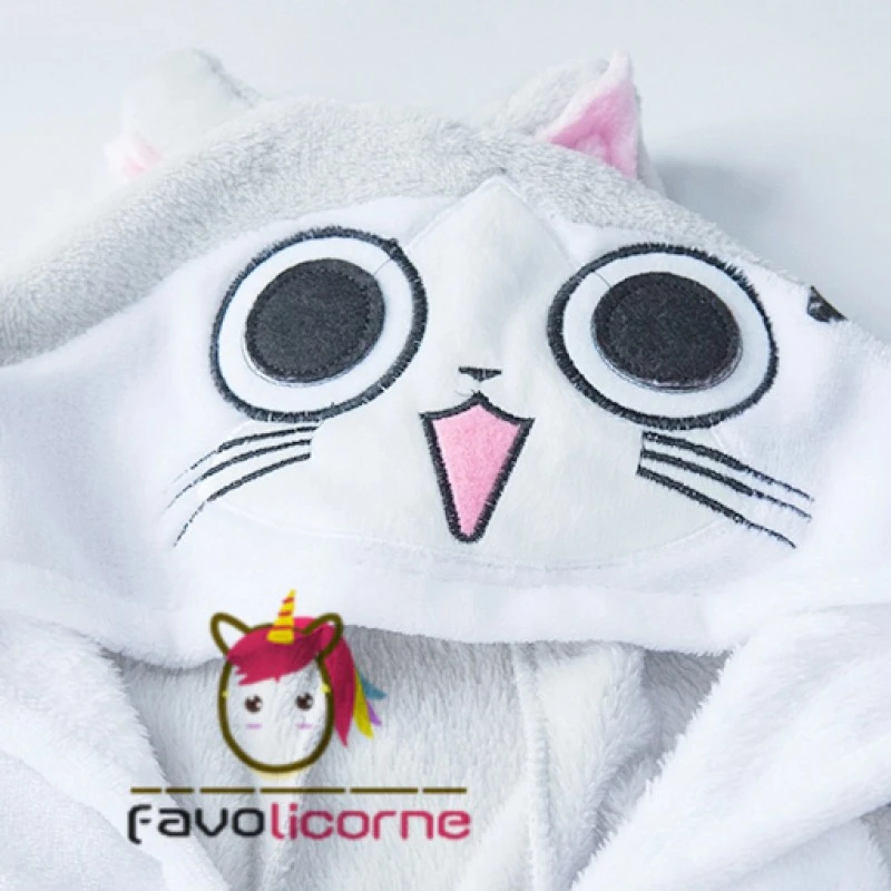 Pyjama Chat Tigré Combinaison Déguisement 7 Pyjama Chat Tigré Combinaison Déguisement – Image 7