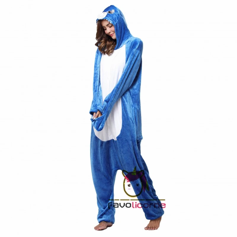 Pyjama Requin Combinaison Femme Homm Déguisement 4 Pyjama Requin Combinaison Femme Homm Déguisement – Image 4