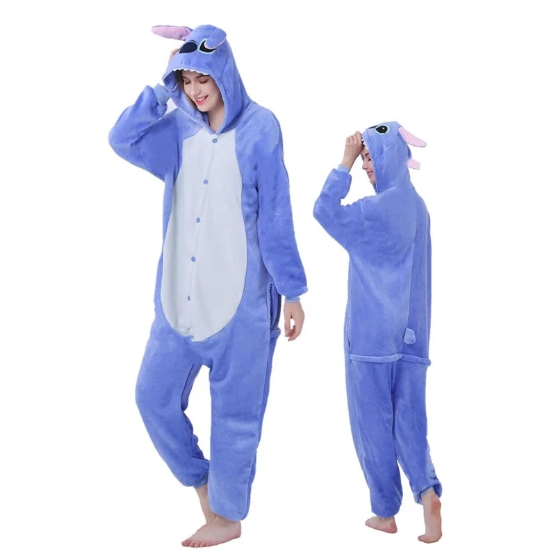 Pyjama Stitch Combinaison Pour Femme Homme Déguisement 1 Pyjama Stitch Combinaison Pour Femme Homme Déguisement