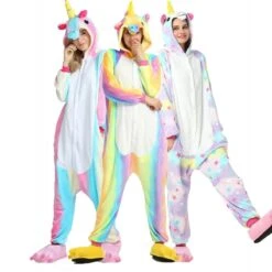Pyjama Licorne Combinaison Pour Adulte Déguisement Homme Et Femme