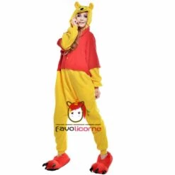Combinaison Pyjama Winnie The Pooh Adultes -Favolicorne Déguisement Promos Magasin ay06000 13