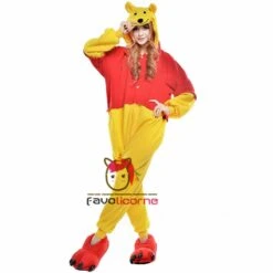 Combinaison Pyjama Winnie The Pooh Adultes -Favolicorne Déguisement Promos Magasin ay06000 14