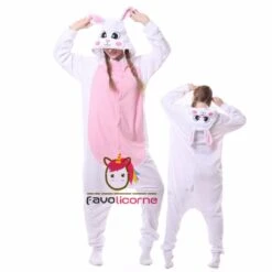 Combinaison Pyjama Lapin Adultes -Favolicorne Déguisement Promos Magasin ay06002 13 2