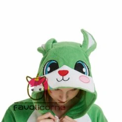 Combinaison Pyjama Lapin Adultes -Favolicorne Déguisement Promos Magasin ay06002 4