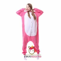 Combinaison Pyjama Lapin Adultes -Favolicorne Déguisement Promos Magasin ay06002 7