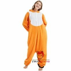 Pyjama Japanese Renard Animaux Combinaison -Favolicorne Déguisement Promos Magasin ay19000 3