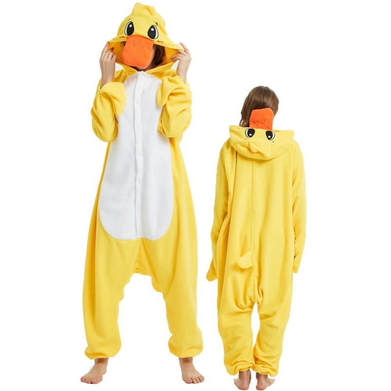 Combinaison Pyjama Jaune Duck Femme Homme 1 Combinaison Pyjama Jaune Duck Femme Homme