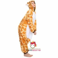 Combinaison Pyjama Girafe Femme Homme 7 Combinaison Pyjama Girafe Femme Homme -Favolicorne Déguisement Promos Magasin ay19002 3