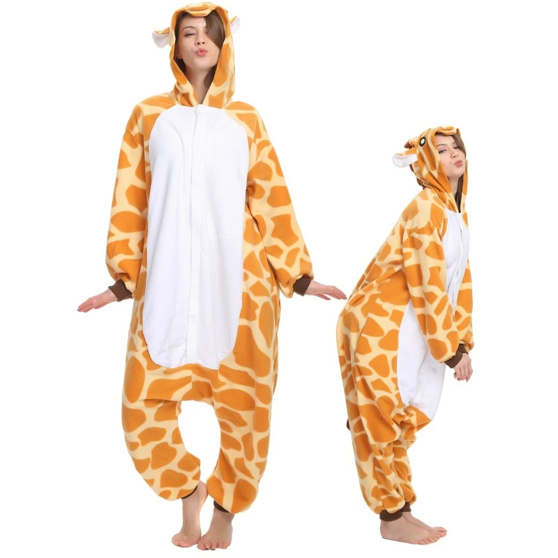 Combinaison Pyjama Girafe Femme Homme 1 Combinaison Pyjama Girafe Femme Homme