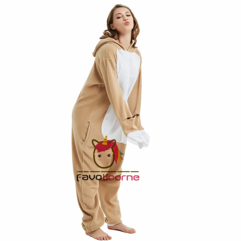 Combinaison Pyjama Paresseux Femme Homme 2 Combinaison Pyjama Paresseux Femme Homme – Image 2