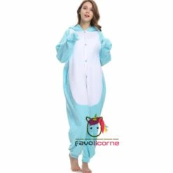 Combinaison Pyjama Narwhal Femme Homme -Favolicorne Déguisement Promos Magasin ay19012 2