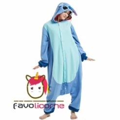 Combinaison Pyjama Lilo & Stitch Femme Homme -Favolicorne Déguisement Promos Magasin ay19013 4