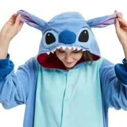 Combinaison Pyjama Lilo & Stitch Femme Homme -Favolicorne Déguisement Promos Magasin ay19013 7