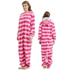 Combinaison Pyjama Chat Du Cheshire Femme Homme