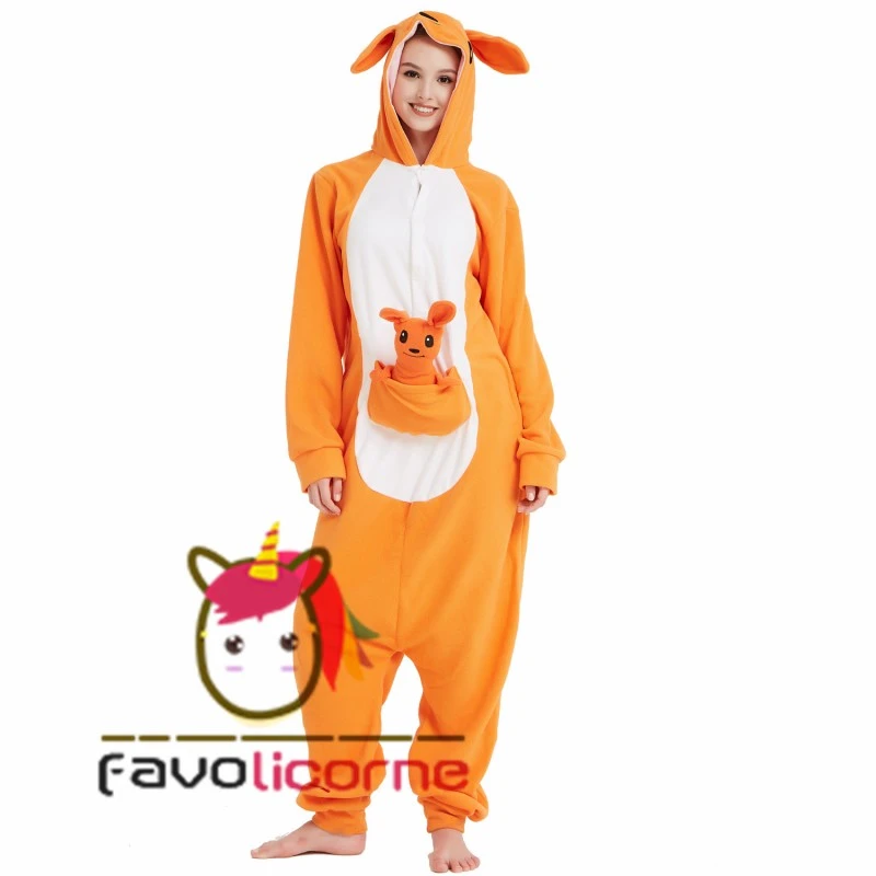 Combinaison Pyjama Kangourou Femme Homme 5 Combinaison Pyjama Kangourou Femme Homme – Image 5