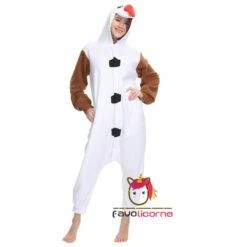 Combinaison Pyjama Olaf Femme Homme -Favolicorne Déguisement Promos Magasin ay19024 3