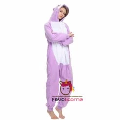 Combinaison Pyjama Lapin Violet 6 Combinaison Pyjama Lapin Violet -Favolicorne Déguisement Promos Magasin ay19026 2