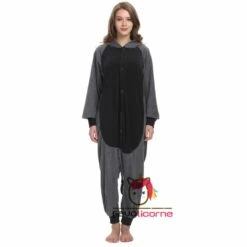 Combinaison Pyjama Raccoon Gris -Favolicorne Déguisement Promos Magasin ay19028 3