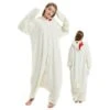 Combinaison Pyjama Coq Blanc