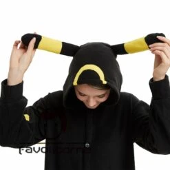 Combinaison Pyjama Pokemon Monster Jaune -Favolicorne Déguisement Promos Magasin ay19037 4