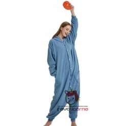 Combinaison Pyjama Sesame Street Bleue Monster -Favolicorne Déguisement Promos Magasin ay19040 3