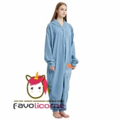 Combinaison Pyjama Sesame Street Bleue Monster -Favolicorne Déguisement Promos Magasin ay19040 4