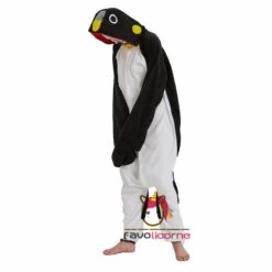 Combinaison Pyjama Pingouin Noir -Favolicorne Déguisement Promos Magasin ay19043 3