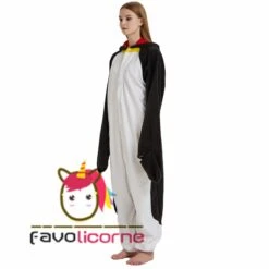 Combinaison Pyjama Pingouin Noir -Favolicorne Déguisement Promos Magasin ay19043 4